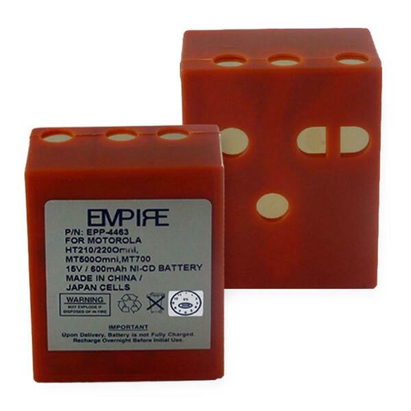 Empire Motorola NLN4463 Nickel Cadmium Battery 15V .6Ah Batteries EPP-4463